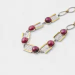 onda-lenta-maya-ruby-bracelet-textured-link-detail