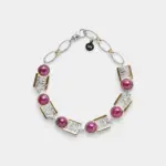 onda-lenta-maya-ruby-bracelet-textured-link-detail